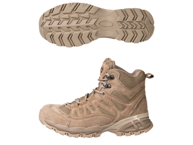 Military boot MILTEC Squad 5 inch Coyote