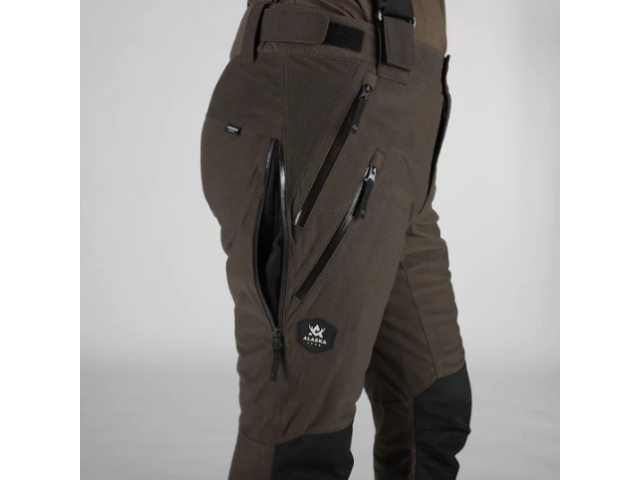 Lovske hlače ALASKE 1795 Superior PRO - brown/mud