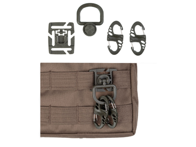 Taktički set MILTEC za ruksake i opremu - zelena