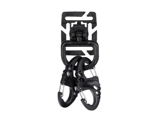 Taktički set MILTEC za ruksake i opremu - crn