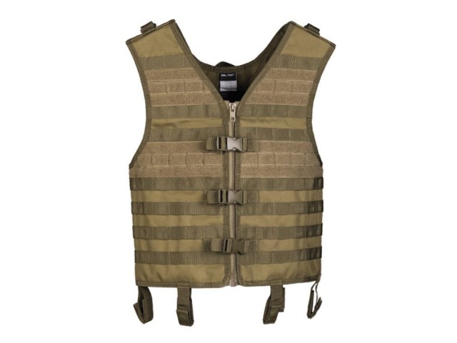 Taktični jopič MILTEC MOLLE PRO GEN2 zelen