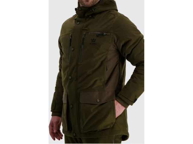 Hunting jacket ALASKA 1795 Tundra - brown/green