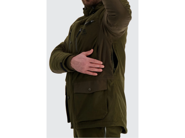 Hunting jacket ALASKA 1795 Tundra - brown/green