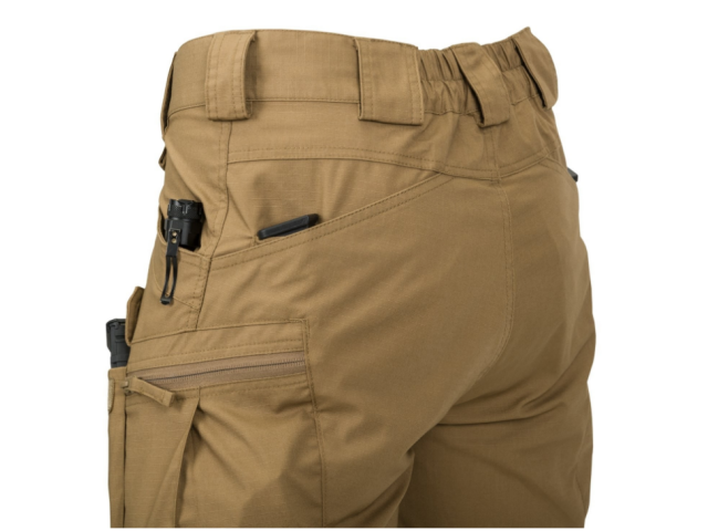 Kratke hlače HELIKON UTS (URBAN TACTICAL SHORTS) - POLYCOTTON RIPSTOP Sive