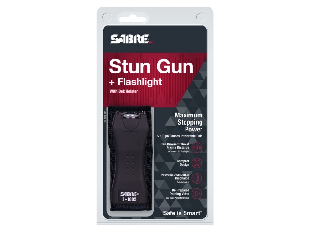Elektrischer Betäubungsgerät SABRE Stun gun   Lampe