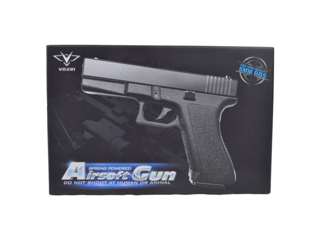 Federdruck Airsoft Pistole VIGOR V307 - 6 mm BBs