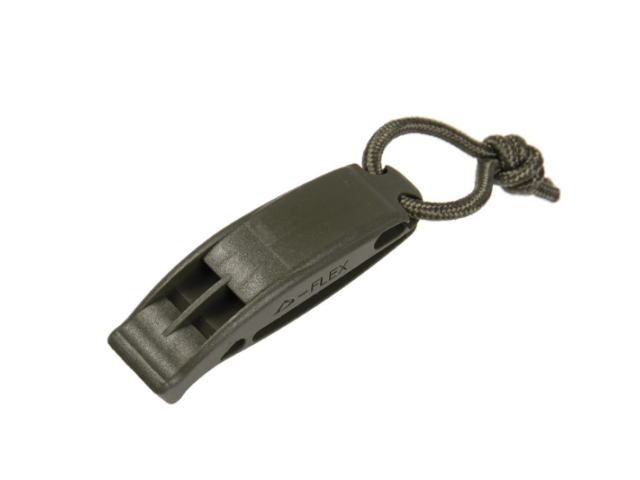 Signalna pištaljka MILTEC Tactical molle - zelena