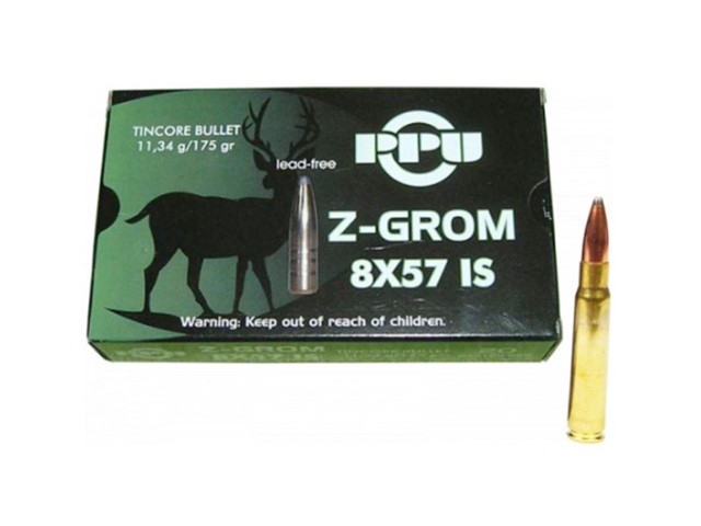 Naboj PPU 8x57 JS Z-Grom - 11,34g/175gr