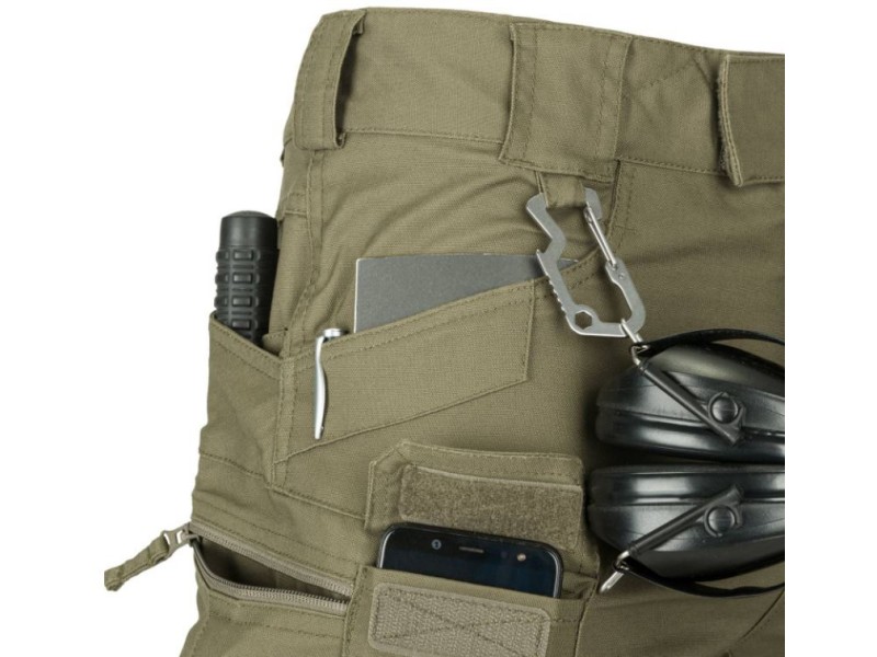 Hosen HELIKON UTP (Urban Tactical Pants) Canvas Taiga/Grün - VERLÄNGERT