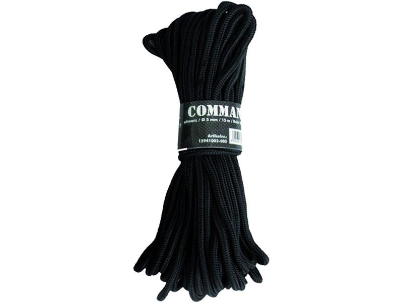 Konopac 5mm / 15m crni