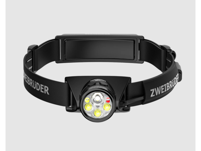 Naglavna polnilna svetilka ZWEI BRUDER ZB7H - 1200 lm