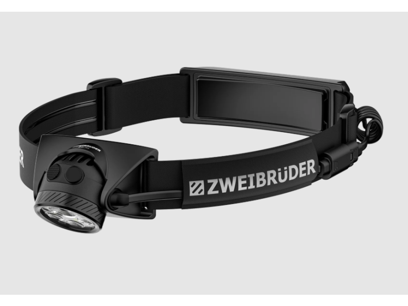 Naglavna polnilna svetilka ZWEI BRUDER ZB7H - 1200 lm