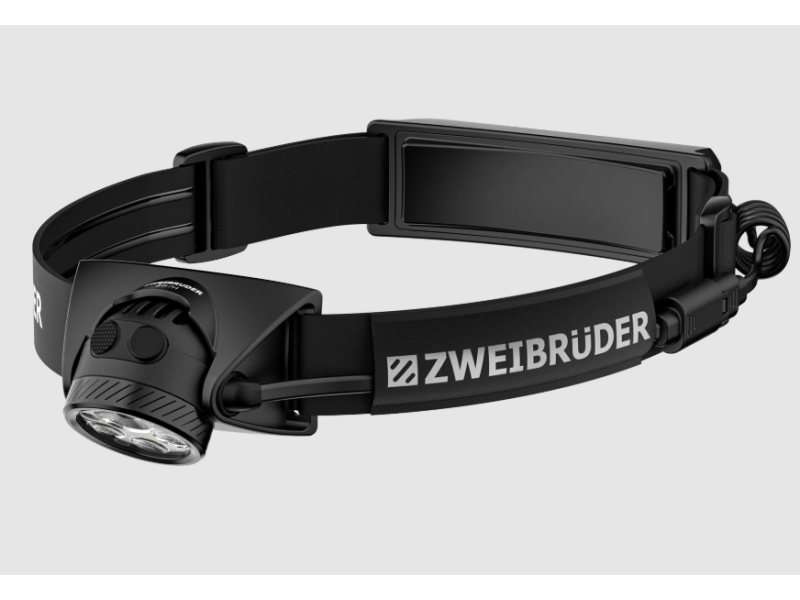 Naglavna polnilna svetilka ZWEI BRUDER ZB7H - 1200 lm