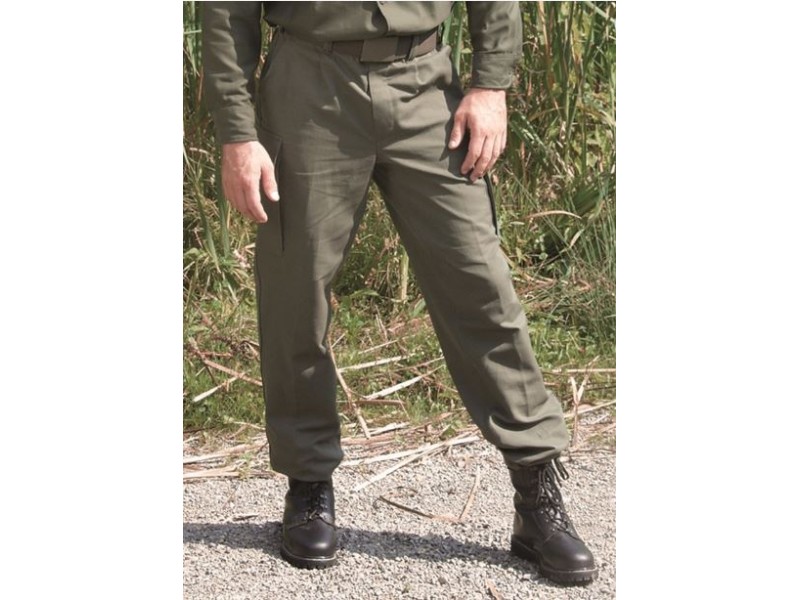 Pantaloni BW MOLESKIN original oliva grigia