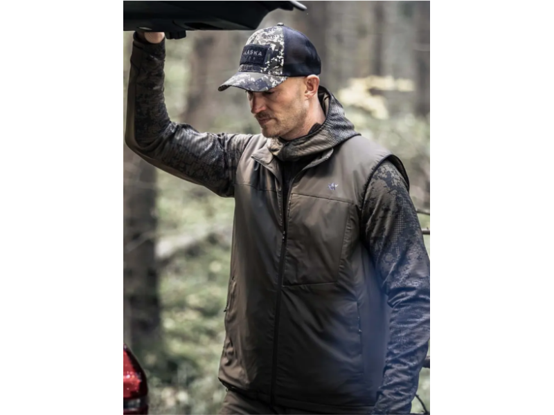 Brezrokavnik ALASKA 1795 Active Hunter Vest - Night green