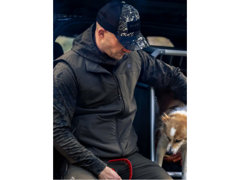 Brezrokavnik ALASKA 1795 Active Hunter Vest - Night green