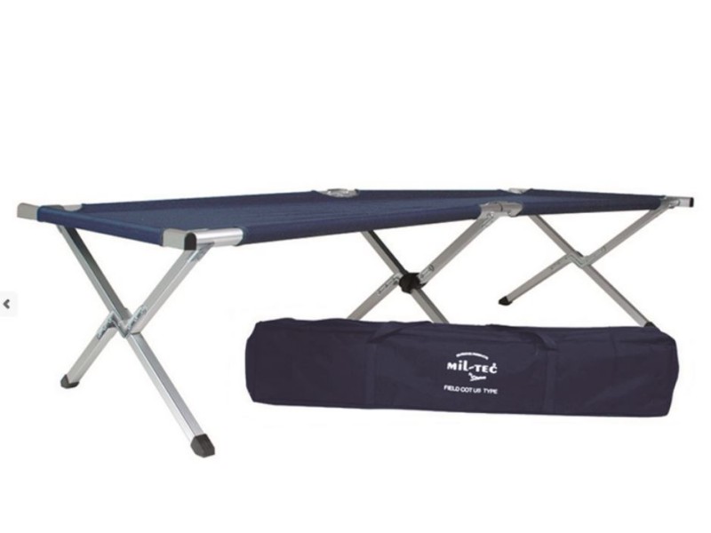 Camping bed - US ALU blue