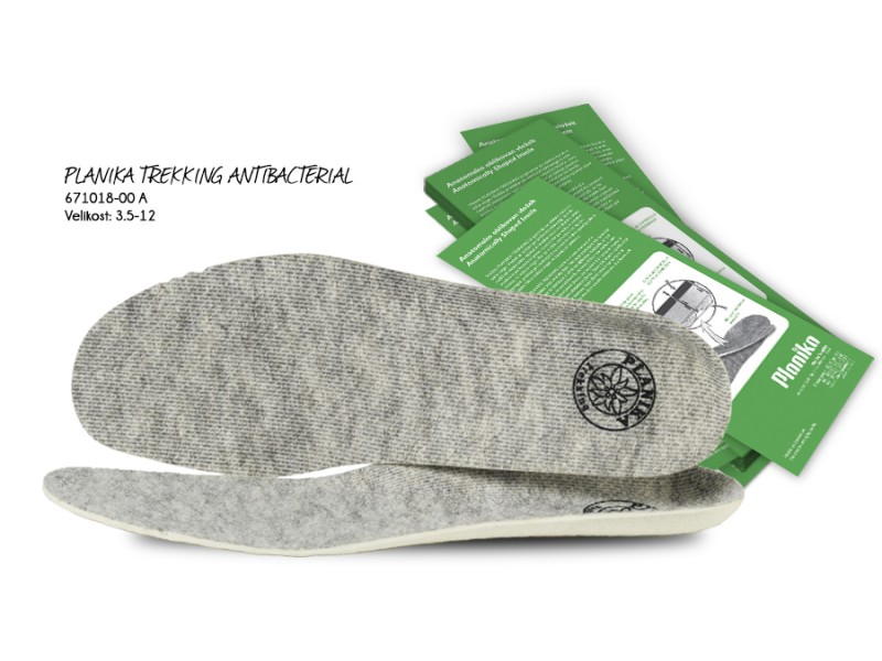 Anatomisch geformte Einlage PLANIKA Memory antibakteriell