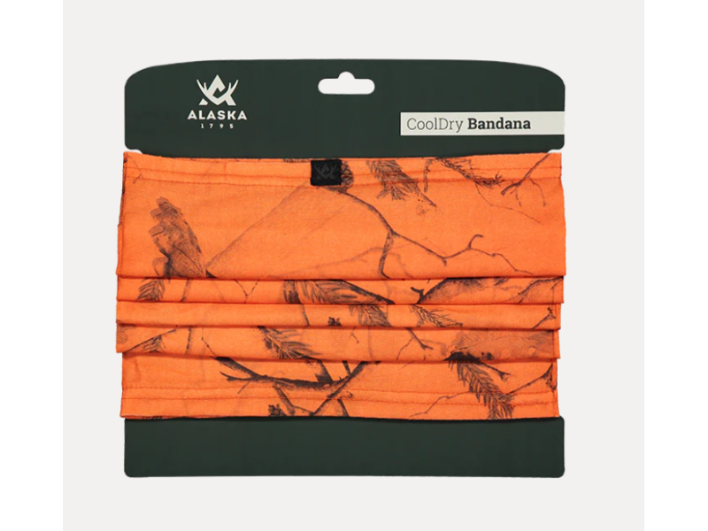 Gesichtstuch ALASKA 1795 Cooldry - orange