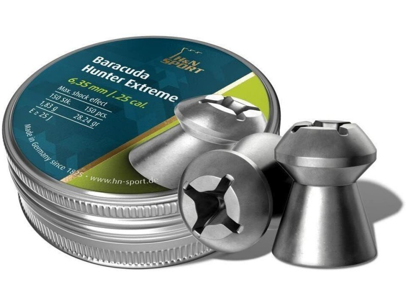 Diabole HandN Baracuda Hunter Extreme 6,35 mm - 150 pz