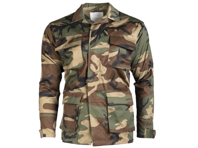 Jacke TYP BDU Woodland