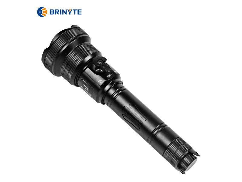 Polnilna svetilka BRINYTE Artemis T28 (bela, IR 850, IR 940)