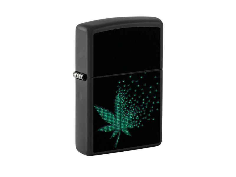 ZIPPO 48677 Pixel Cannabis UV