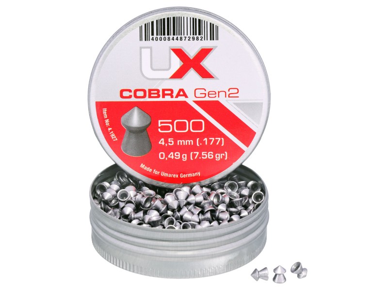 Diabolo 4,5 UMAREX Cobra GEN2 0,49g/500 pz