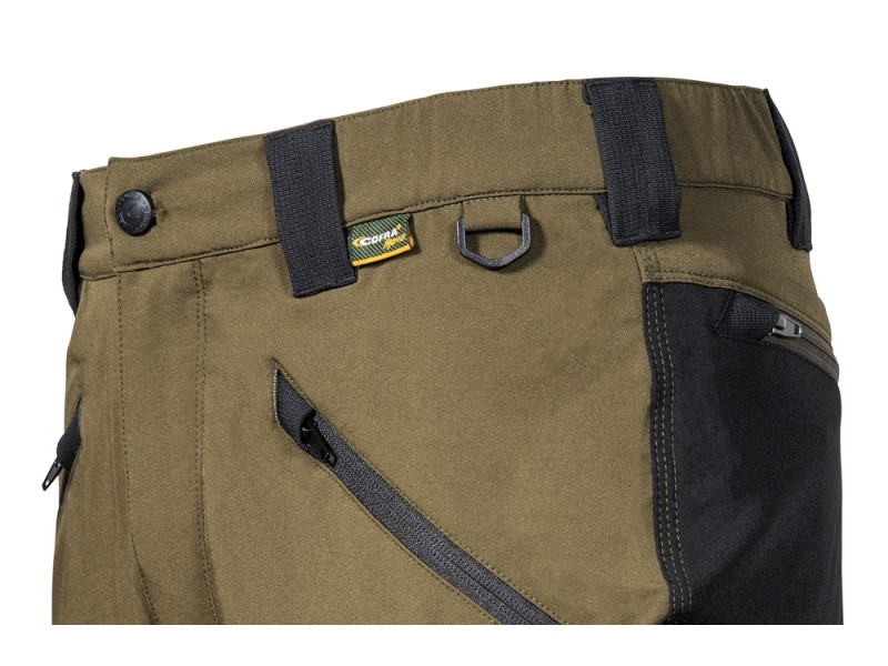 Hlače COFRA Velten - zelena/črna