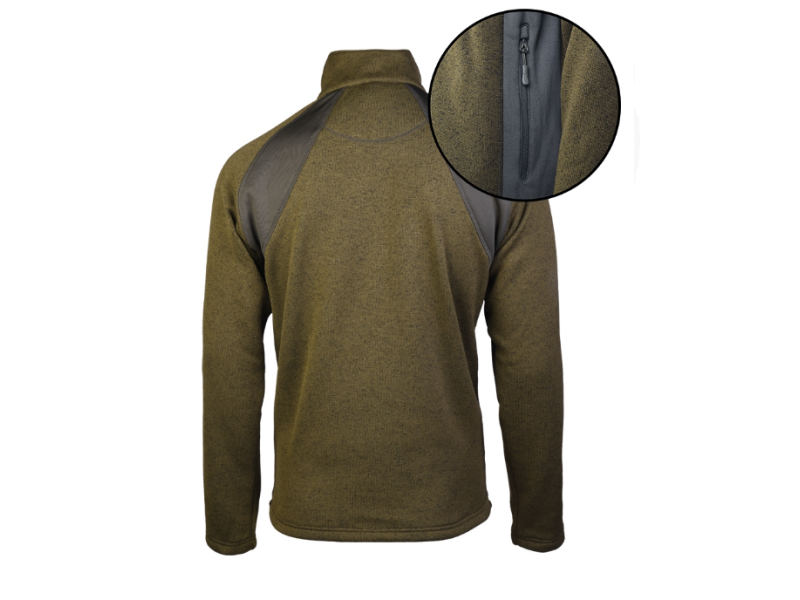 Jopa MILTEC Outdoor Structure Fleece - zeleno/črn