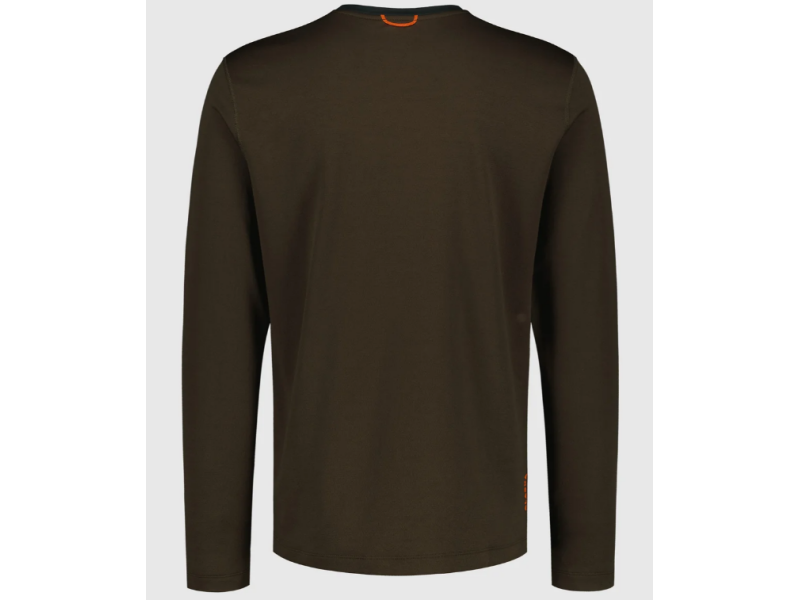 Langarmshirt ALASKA 1795 Cool Dry - grün/braun