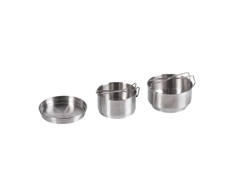 Set (3) posod MILTEC Czech - 3PC Stainless Steel