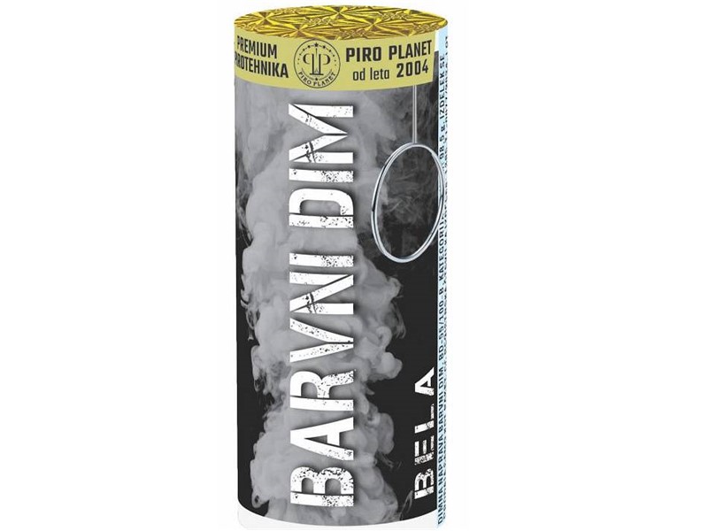 Dimna bakla Barvni dim MAXI PRO - Bela