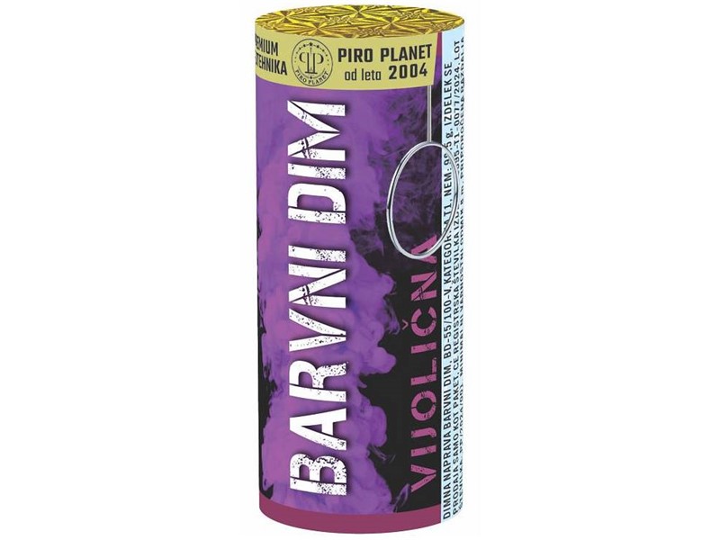 Dimna bakla Barvni dim MAXI PRO - Viola