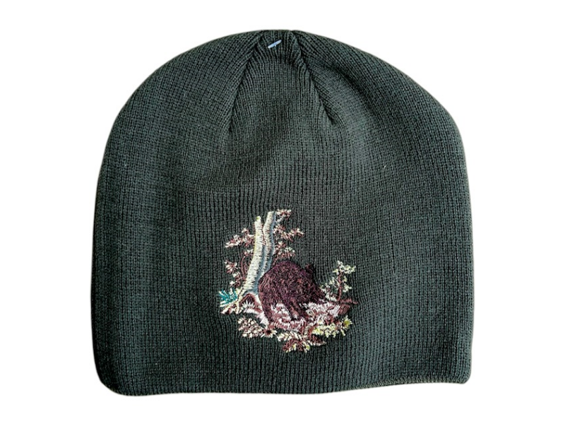 Kapa zimska divji prašič - zelena