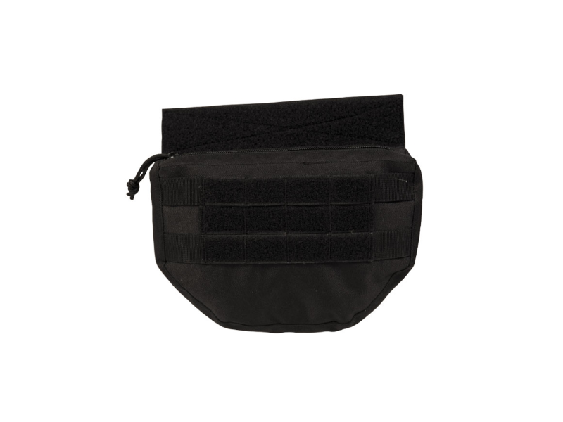 BLACK DROP DOWN POUCH