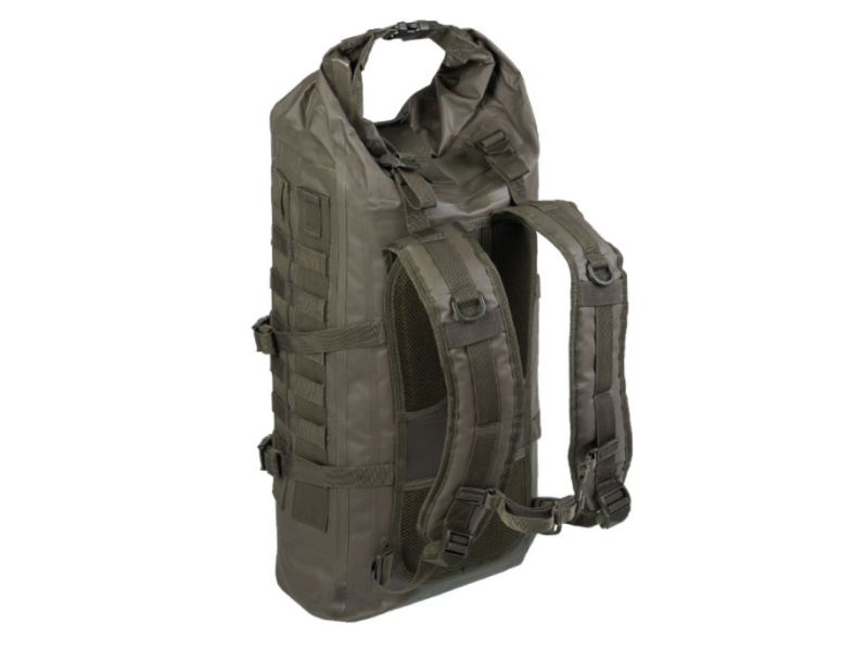 Wasserdichter Rucksack MILTEC TACTICAL SEALS DRY-BAG - grün