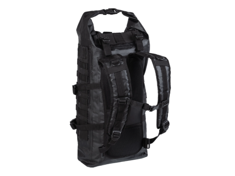 Nepremočljivi nahrbtnik MILTEC TACTICAL SEALS DRY-BAG - črn