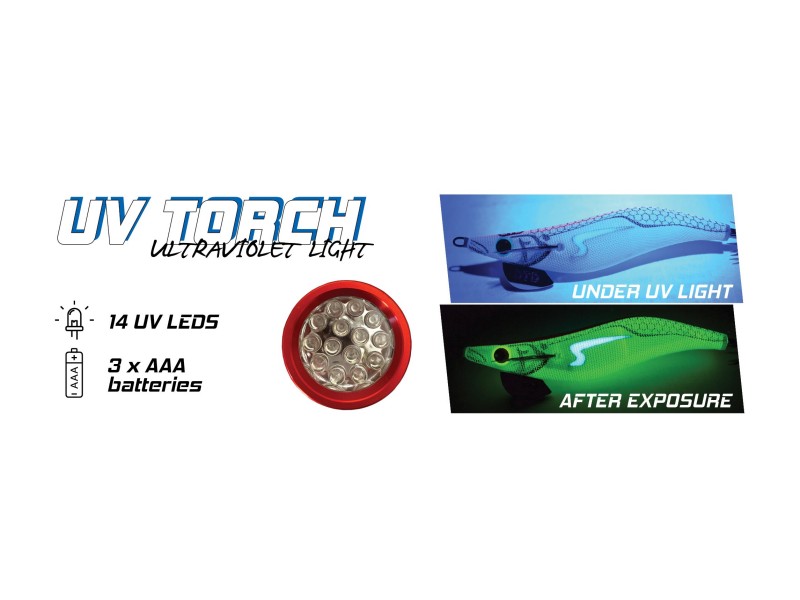 Torcia UV DTD - 14 LED UV