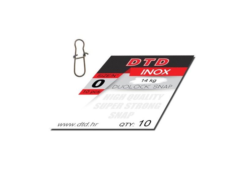 Clips DTD Duolock Snap - INOX