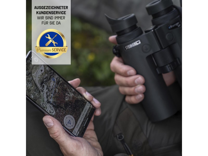 Daljnogled STEINER eRanger LRF 10x42 - daljnogled z laserskim daljinomerom do 3000 m