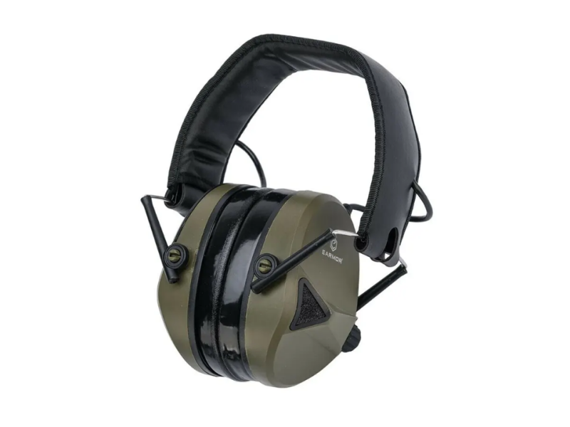 Aktive Gehörschutz EARMOR M30 - grün