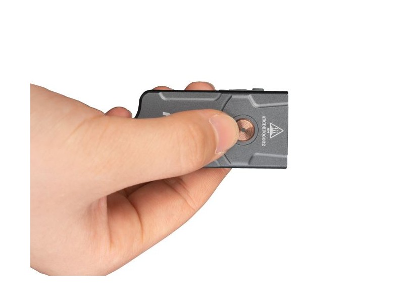 Mini rechargeable flashlight FENIX E03R V2.0 keychain - 500 lm