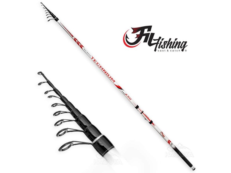 Rib. palica FIL FISHING Technium PRO 430 Tele Match - 4,30m