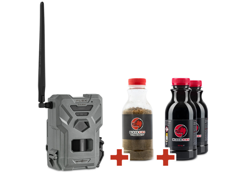 Set kamera SPYPOINT Dark-Flex   2x Black fire TAR   1x Black Fire Special