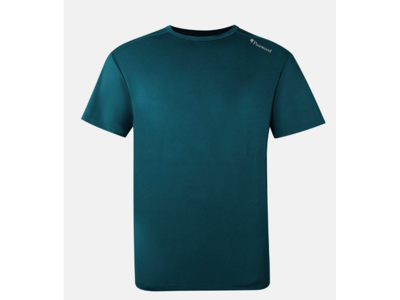 Majica PINEWOOD Function - teal modra
