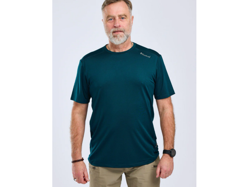 Majica PINEWOOD Function - teal modra