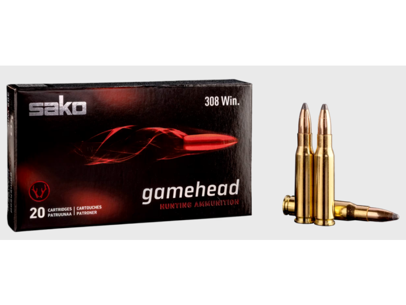 Naboj SAKO 308WIN Gamehead - 11,7g/180gr