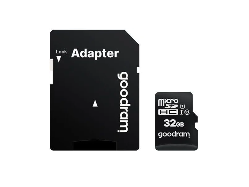 Speicherkarte GOODRAM 32GB micro SD 2in1 100MB/s