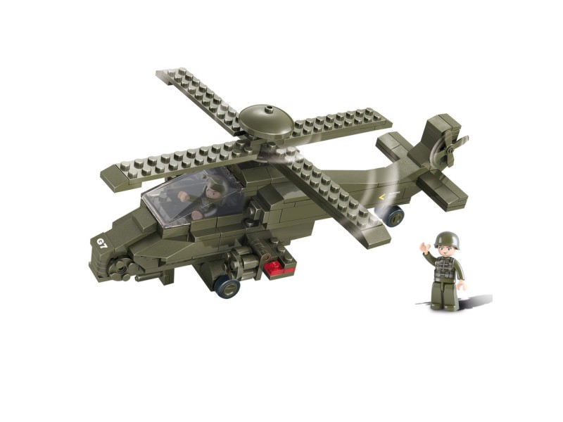 Bausatz SLUBAN Angriffshubschrauber